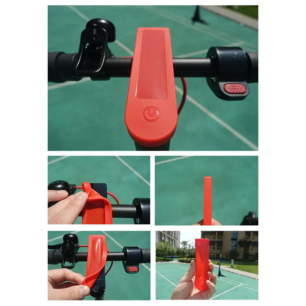 Новая водонепроницаемая панель Крышка для электрического скутера Xiaomi M365 грязеотталкивающий силикон для M365 Профессиональный светодиодный дисплей силиконовый чехол