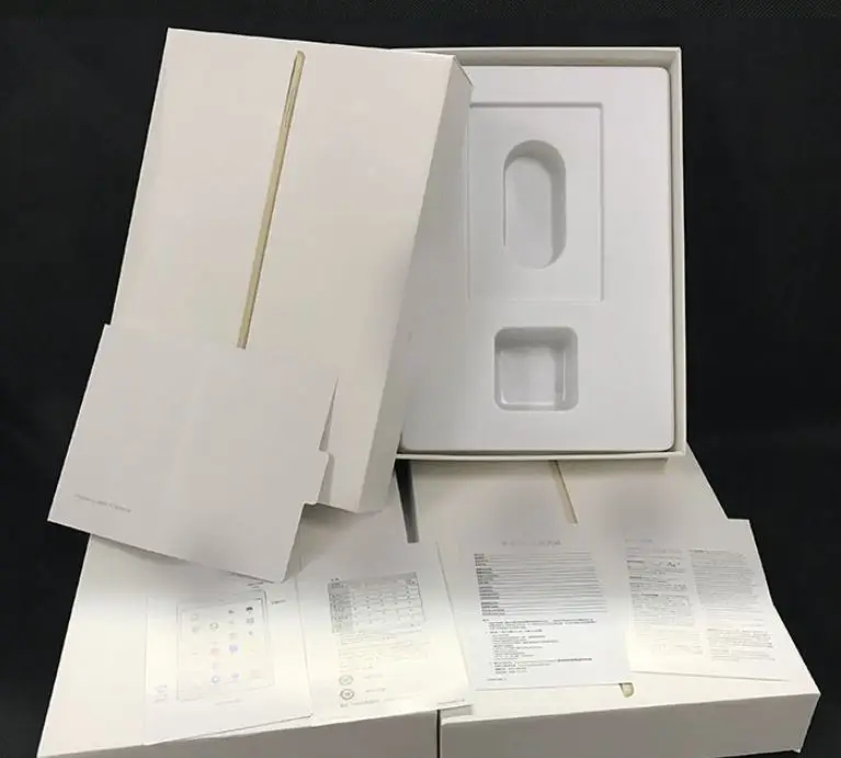 1pcs For ipad 2 3 4 5 6 mini 2 4 9.7 10.5 12.9 Empty airpods Package Packing Box Case Without Accessories retail box print IMEi