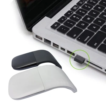 

2.4Ghz Optical Maser Pointing Foldable Touch Wireless Mouse Ergonomic Fold