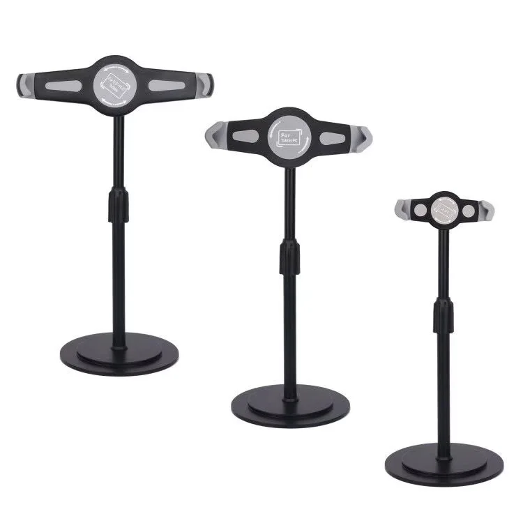 

IPad Floor Tablet Computer Stand Live Selfie Desktop Tripod Tablet PC Universal Metal Tripod