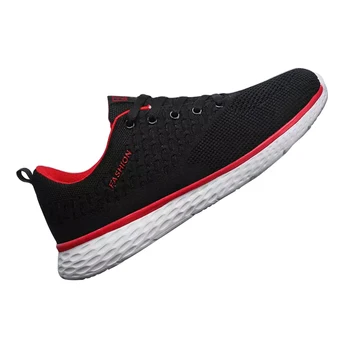 

Men Shoes Flats Lightweight Comfortable Soft Casual Shoes Folding Resistant Male Mesh Running Sneakers