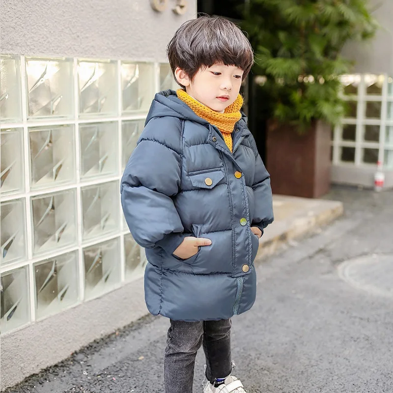 CROAL CHERIE Girls  Jacket For Kids Girls Outerwear Long Style Winter Parkas Warm Coat For Boys Children Baby Clothing (9)