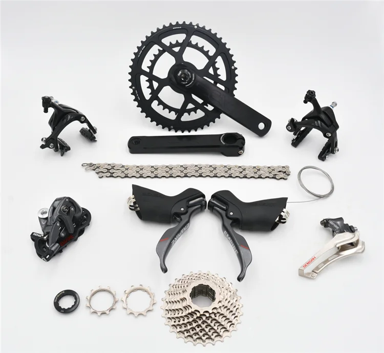 SENSAH eiches 2x11 Geschwindigkeit, 22 s Strabe Gruppen Innen, shifter+ Schaltwerke+ Umwerfer 5800, r7000 - Цвет: 22S Eight-piece suit