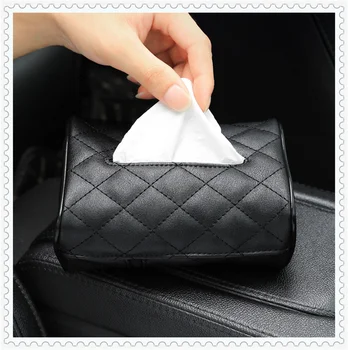 

Universal Auto Accessories Sun Visor Chair Back Hanging Tissue Box for Jeep Hurricane Gladiator Wrangler Compass Patriot