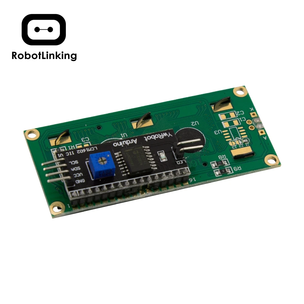Модуль ЖКД синий экран IIC/I2C 1602 LCD для Arduino UNO R3 MEGA2560 Бесплатная доставка|1602 lcd|lcd for