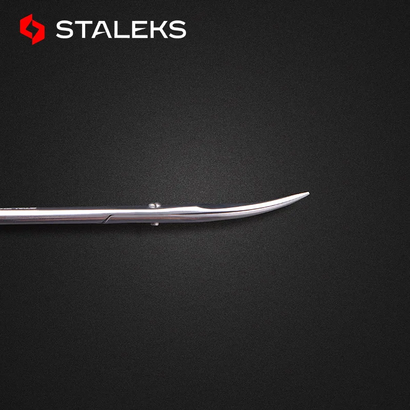 1pc STALEKS Classic 20-2 Stainless Steel Eyebrow Scissors Profession Eyelashes Nose Hair Trim Scissor Sharp Makeup Tools 4