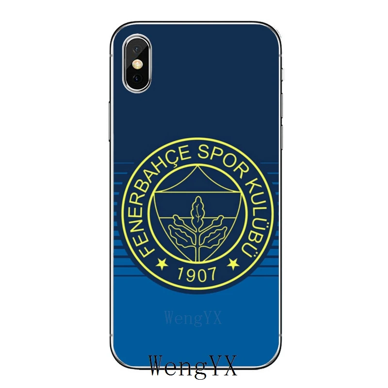 Для iPhone 11 pro XR X XS Max 8 7 6s plus SE 5s 5c iPod Touch 5 6 Чехол Турция Fenerbahce футбол