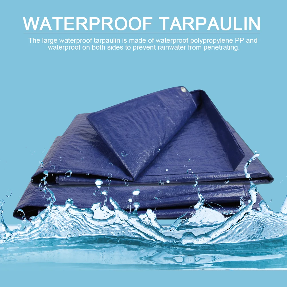 Waterproof Camping Tarp Cover Simple Tent Rugged Tent Tarp Ground