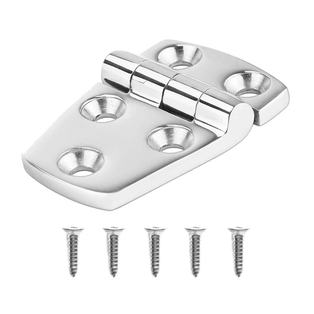 316 Stainless Steel Cabinet Door Hinge Hardware for Boat Marine RV Home