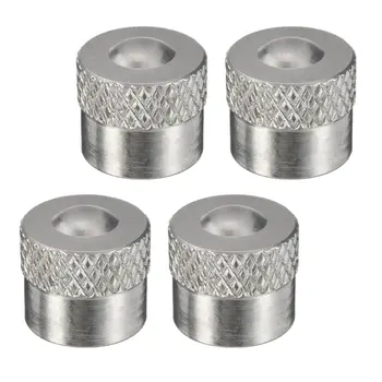 

4PCs Universal Durable Chrome Aluminium Car Air Wheel Tyre Cover Rim Tire Valve Dust Cap for Car Truck Auto Replacement Parts