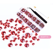 DIY маникюрные хрустальные стразы, декоративные пинцеты, 6 размеров, инструмент для дизайна ногтей, набор для рукоделия, круглые сумки для одежды, ручка, многофункциональная