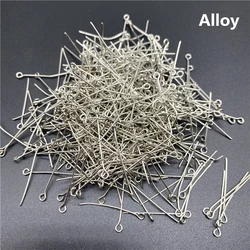 Bulk Pack Eye Head Pins for DIY Jewelry Making - Various Sizes Available (Alloy)