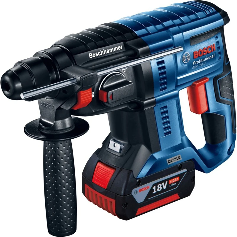 Перфоратор BOSCH GBH 180 LI BL Set [0611911121]|Электрические молотки| |