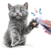 Профессиональный светодиодный триммер для собак, кошек, кусачки для ногтей, измельчители, инструменты для ухода за ногтями