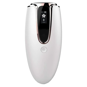 

ABRA-IPL Hair Epilator, 300,000 Flashes Painless Permanent Light Hair Remover & Skin Rejuvenation Device for Women & Men EU Plug
