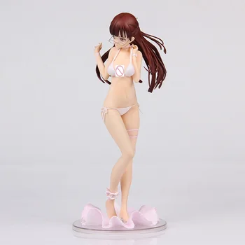 

24cm Chara-ani Kosaka Hatsumi Period Sweet Drops In Swimsuit Bikini Ver. Sexy Girls PVC Anime Action Figure Model Collection Toy