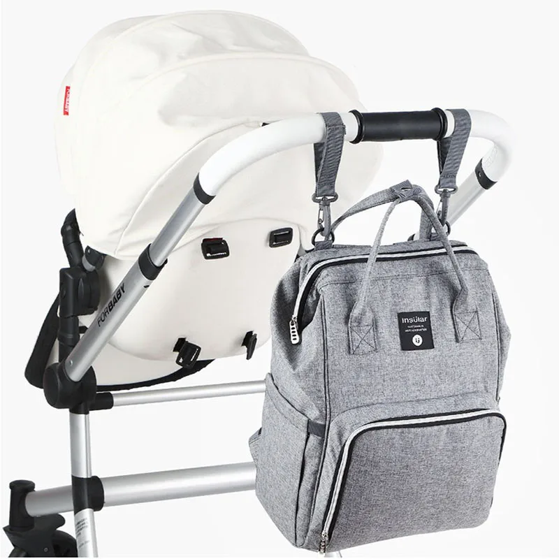 Insular, брендовый рюкзак для подгузников, сумка для мам, большая вместительность, сумка для коляски, для мам и детей, многофункциональная