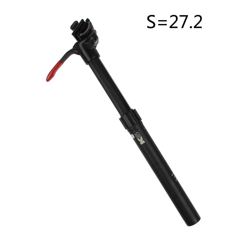 

Manual Control Shockproof High Strength Tube Lifting Seat Post Aluminum Alloy Ergonomic Oil Pressure Suspension Mountain Bicycle