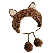 Новая мягкая теплая зверошапка с вышивкой, милая плюшевая шапка-ушанка с длинным шарфом, перчатки для женщин, мужчин, взрослых, детей INS Fashion