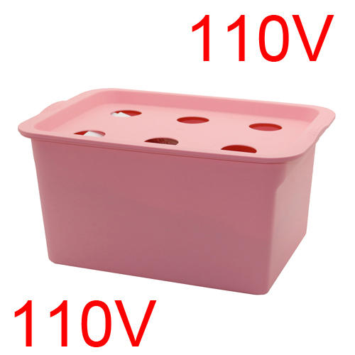 Plants Site Hydroponic Systems 6 Holes Nursery Pots Soilless Vegetables Cultivation Seedling Growing Box With Air Pump