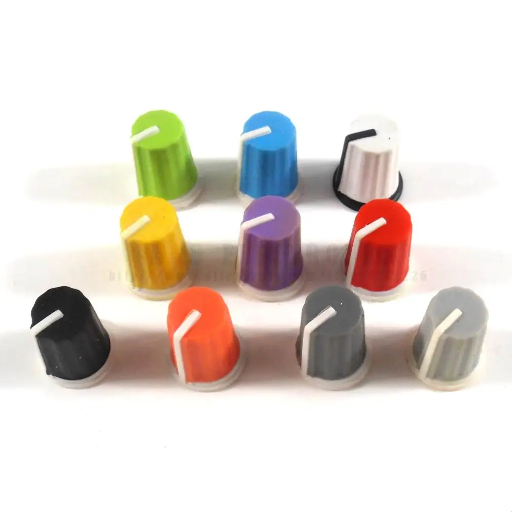

10Pcs EQ Cap Equalizer Knob / High School Bass Pot Knob Cap for Pioneer DJ MIXER DJM djm-2000 900 850 750 700 800 10 Colors