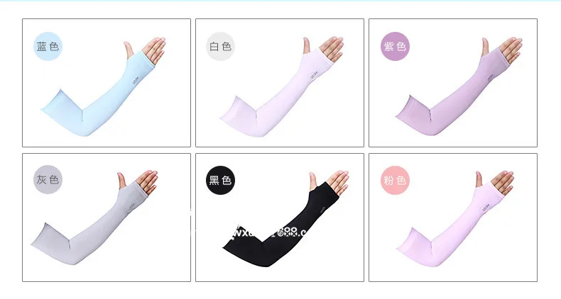 Южная Корея Let's Slim Ice Sleeve Fingerless Running Man вискоза Защита от солнца манжеты подлинный продукт открытый езда УФ-защита