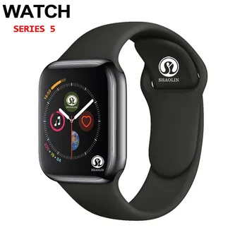 

90%off 42mm Smart Watch Series 4 Clock Push Message Bluetooth Connectivity For Android phone IOS apple iPhone 5 7 8 X Smartwatch