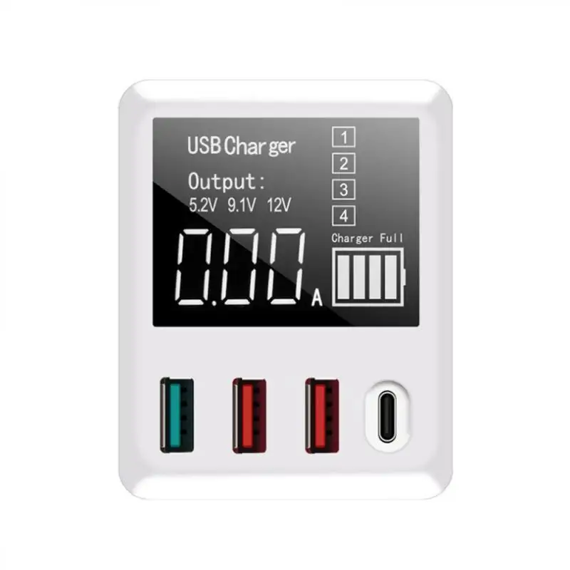 Mr usb type C зарядное устройство 30 Вт Быстрая зарядка QC4.0 QC3.0 портативное зарядное устройство светодиодный дисплей USB зарядное устройство для iPhone X samsung адаптер для путешествий
