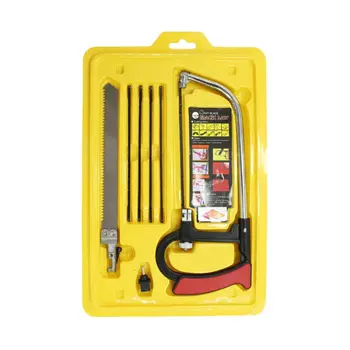 

7 in 1 DIY Hand Saw Multipurpose Small Hacksaw Frame with Bar Model Steel Jigsaw
