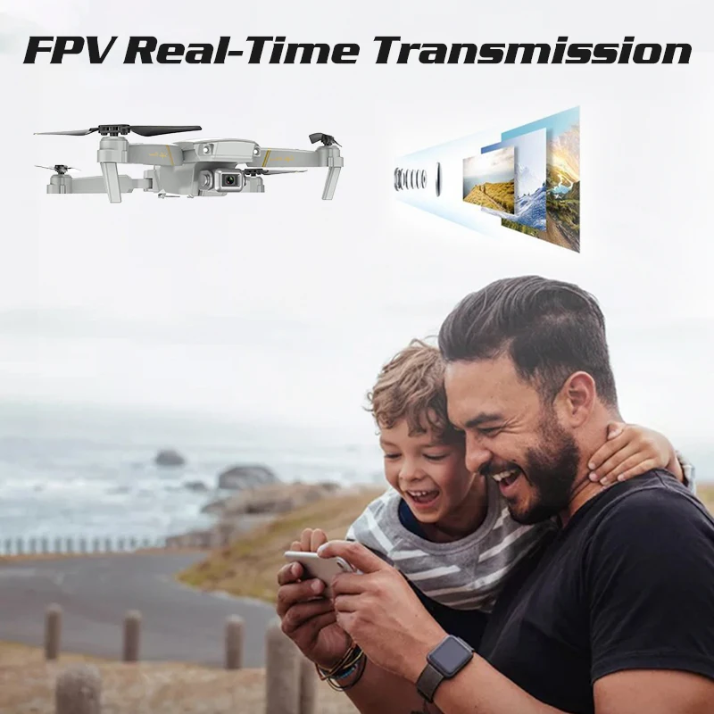 Global Drone ANU 4K Квадрокоптер Дроны с камерой HD Радиоуправляемая машина RC Вертолет FPV Профессиональный складной Дрон