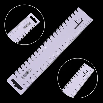 

1PC DIY Sewing Patchwork Ruler Ultrathin Soft 21cm Sewing Tools Accessories Quilting Tools Handmade