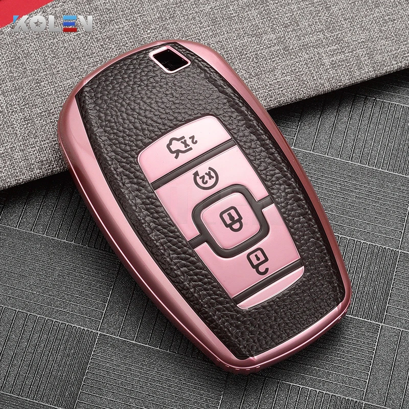 Cover chiave telecomando per Lincoln MKC MKZ MKX MKT 2019 2020 5 pulsanti - H4b6fc989e59e4e62b56cf3cf21a51ea7S