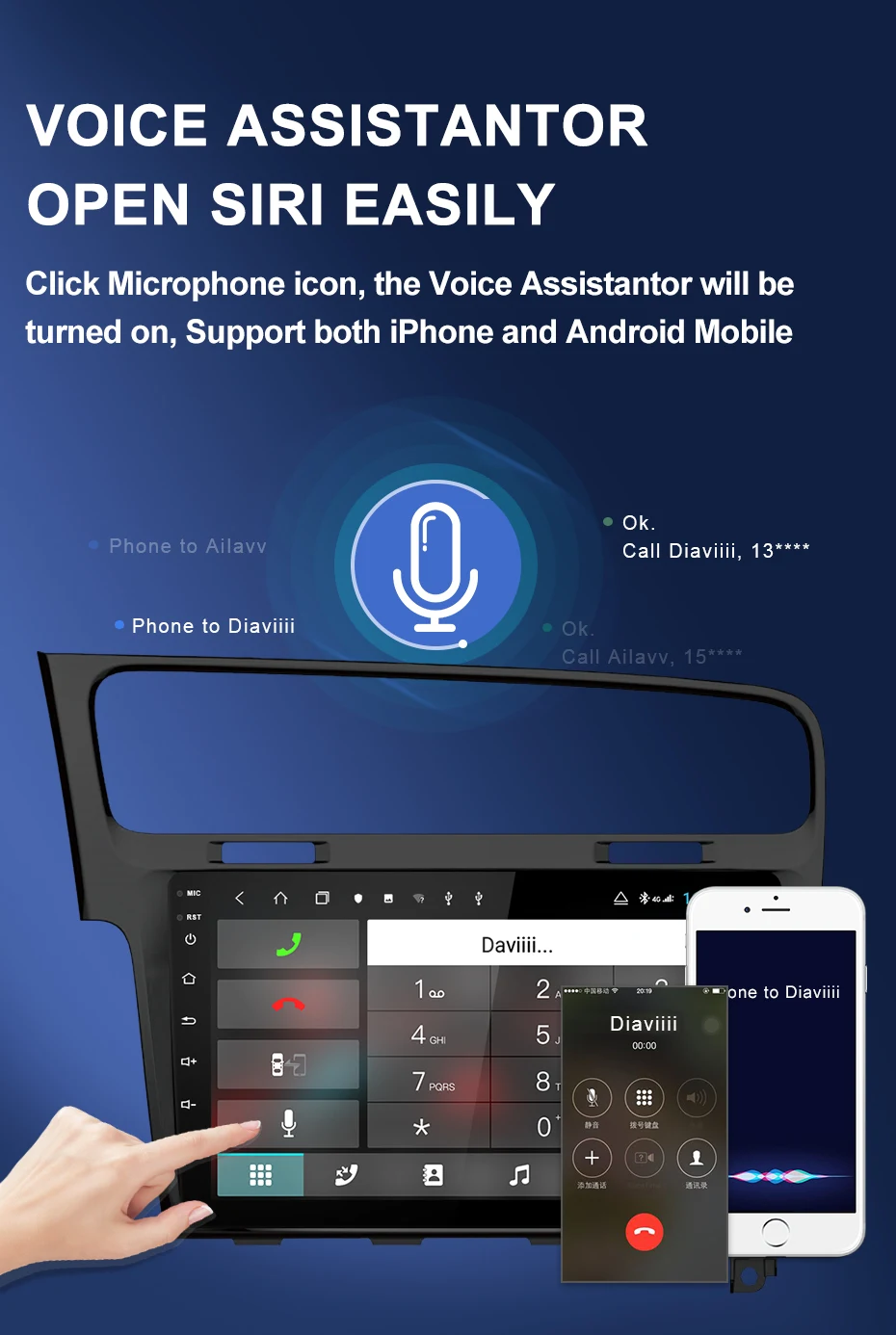 Cheap Isudar H53 4G Android 1 Din Auto Radio For VW/Volkswagen/Golf 7 Car Multimedia 8 Core RAM 4GB ROM 64GB GPS DVR 1080P Camera IPS 12