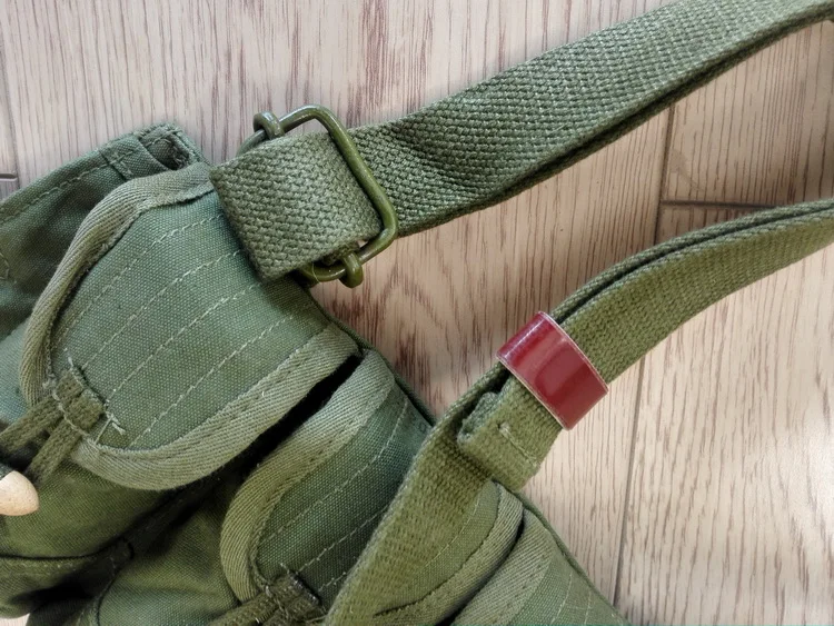SURPLUS CHINESE MILITARY SKS TYPE 56 SEMI AMMO CHEST-RIG CANVAS BANDOLIER POUCH