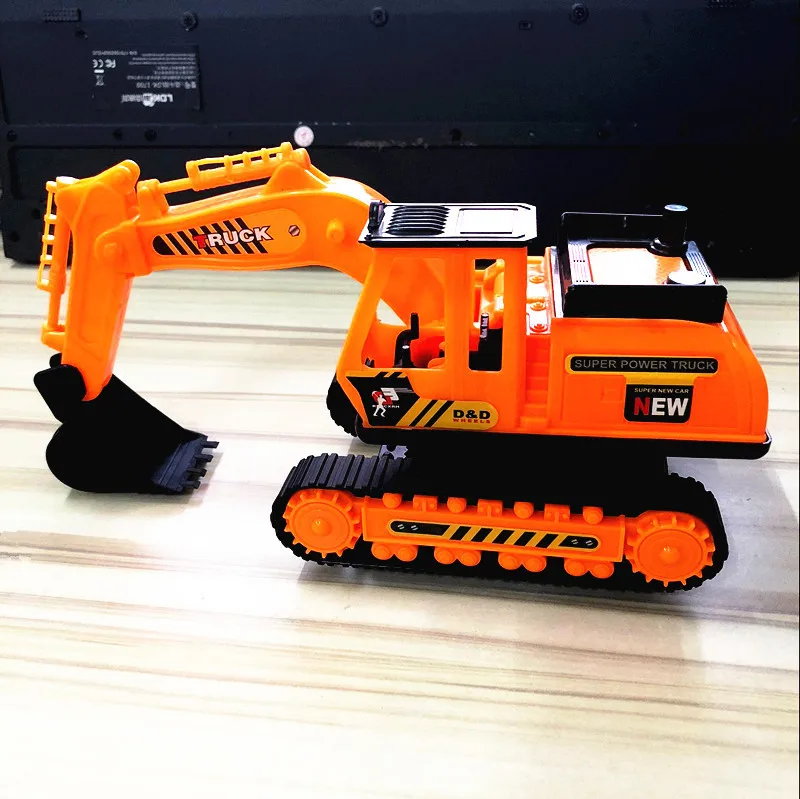 

Creative CHILDREN'S Toy Car Inertia Excavator Large Size Excavator Educational Boy Hook Machine Sliding Engineering Vehicle Mode