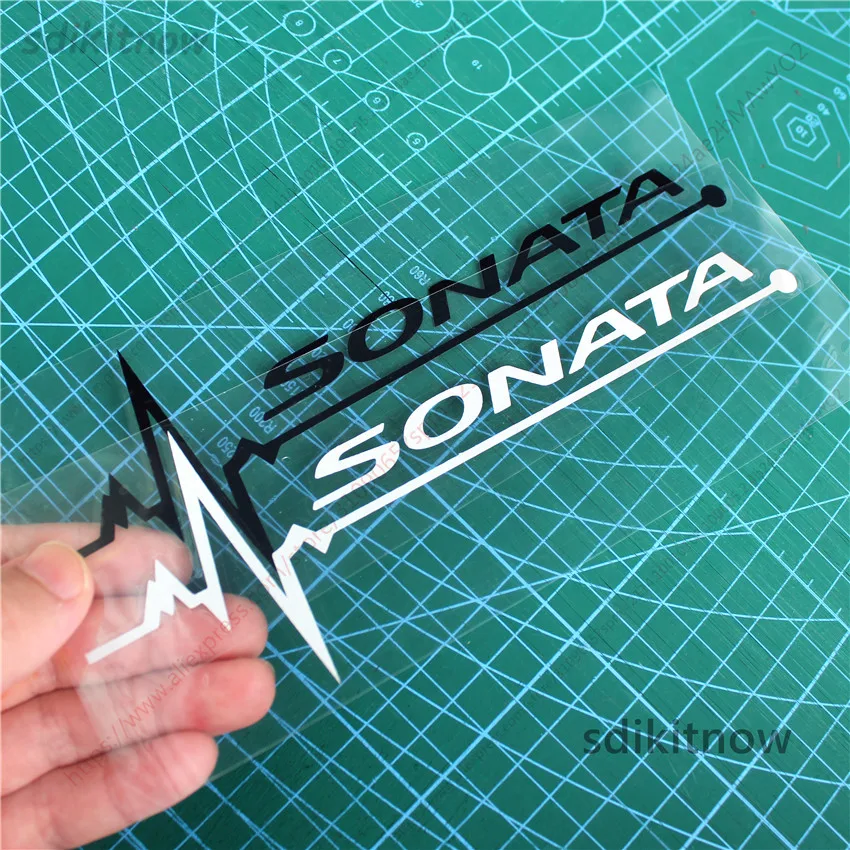 1pc Heart Car Sports Decal Sticker Styling Windows Door Decoration Trunk For hyundai sonata 2011 2012 2018 2015 2016 accessories |