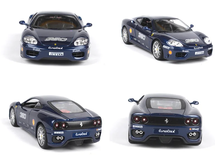 1:24 BBURAGO спортивный автомобиль коллектор издание металлическая литая модель автомобиля детские игрушки Рождественский подарок