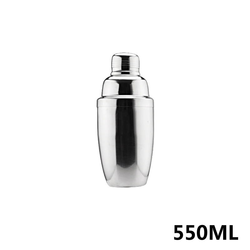 550ml OBR 250-750 мл нержавеющая сталь шейкер для смешивания коктейля вина шейкер для мартини бармена напиток Бостон-шейкер вечерние барные инструменты аксессуары - Цвет: 550ml