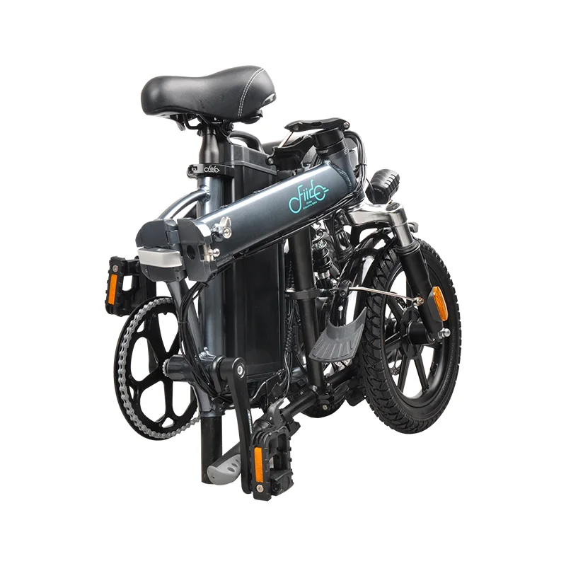 Fiido L2 Flagship Version 48V 350W 20Ah Folding Electric Bike 14 inch 25km/h Top Speed 3 Gear Power Boost Moped Electric Bicycle