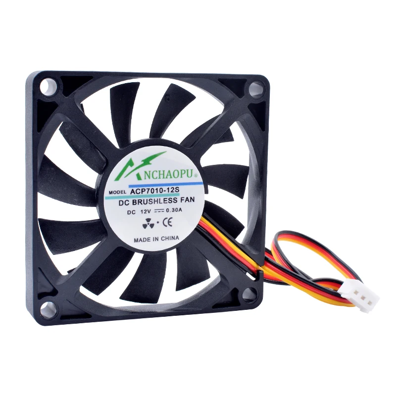 Ventilador de Refrigeração Ultrafino Monitoramento de Velocidade de Pino Adequado para Chassi Cpu 60x60x10 mm 70x70x10 mm 80x80x10 mm 60 Milímetros 70 Milímetros 70 Milímetros 70 Milímetros 70 Milímetros 80 Milímetros 70 Milímetros 80 Milímetros 80 Milímetros - Imagem 2