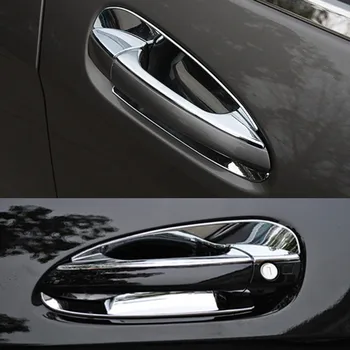 

Car Door Handle Frame Decoration Cover Trim ABS Strips 2016-2019 For Benz C Class W204 2010-2014 Exterior Door Bowl Sequins