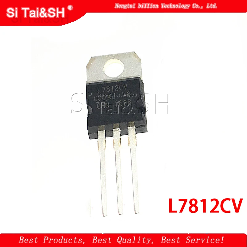 10 шт. L7812CV TO 220 L7812 LM7812 7812 регуляторы напряжения IC| |