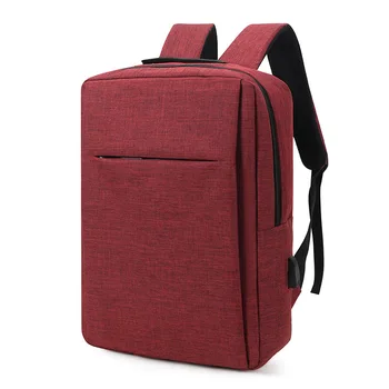 

New Backpack USB Computer Backpack Simple Business Leisure Backpack Computer Bag