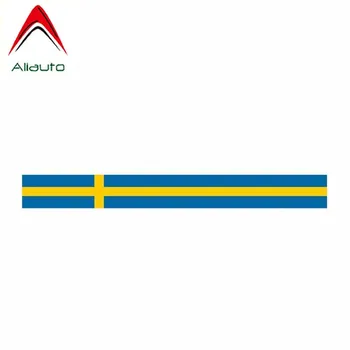 

Aliauto Cover Scratches Car Sticker Motorcycle Racing Sweden Flag Decal Reflective Accessories for Nissan Qashqai,15cm*2cm