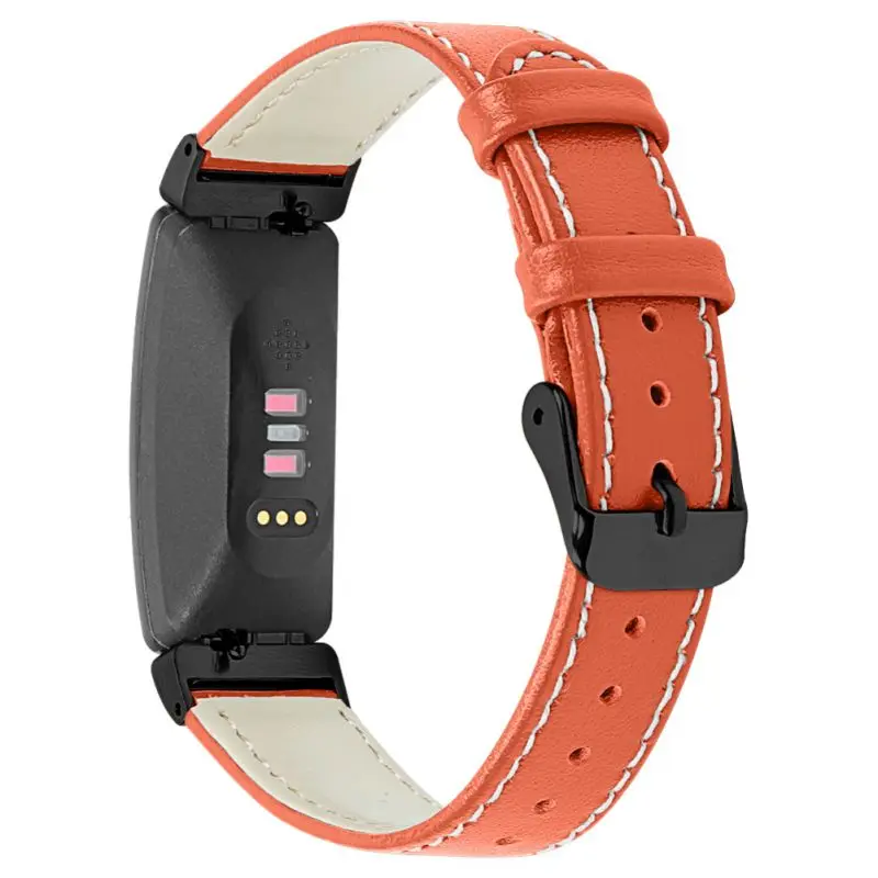 Совместимость для Fitbit вдохновить& для Fitbit Inspire HR ремешок, кожаный ремешок Регулируемый замена аксессуары, ремни