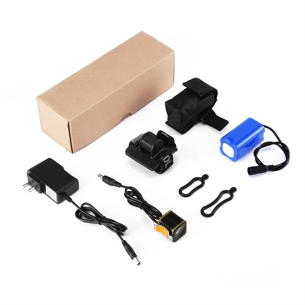 

Strong Durable Enery-saving Square Shaped Automatic Adjustable 1 LED IPX6 Waterproof Bicycle Lights Set