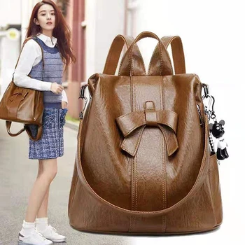 

Dropshipping Vintage 100% Genuine Leather Luxury Handbags Women Bags Designer 2020 Shoulder Bags Female Top-handle Bags Black