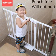 Детская лестница ограждение Детская безопасность дверь забор отверстие бесплатно Pet изоляция собака бар
