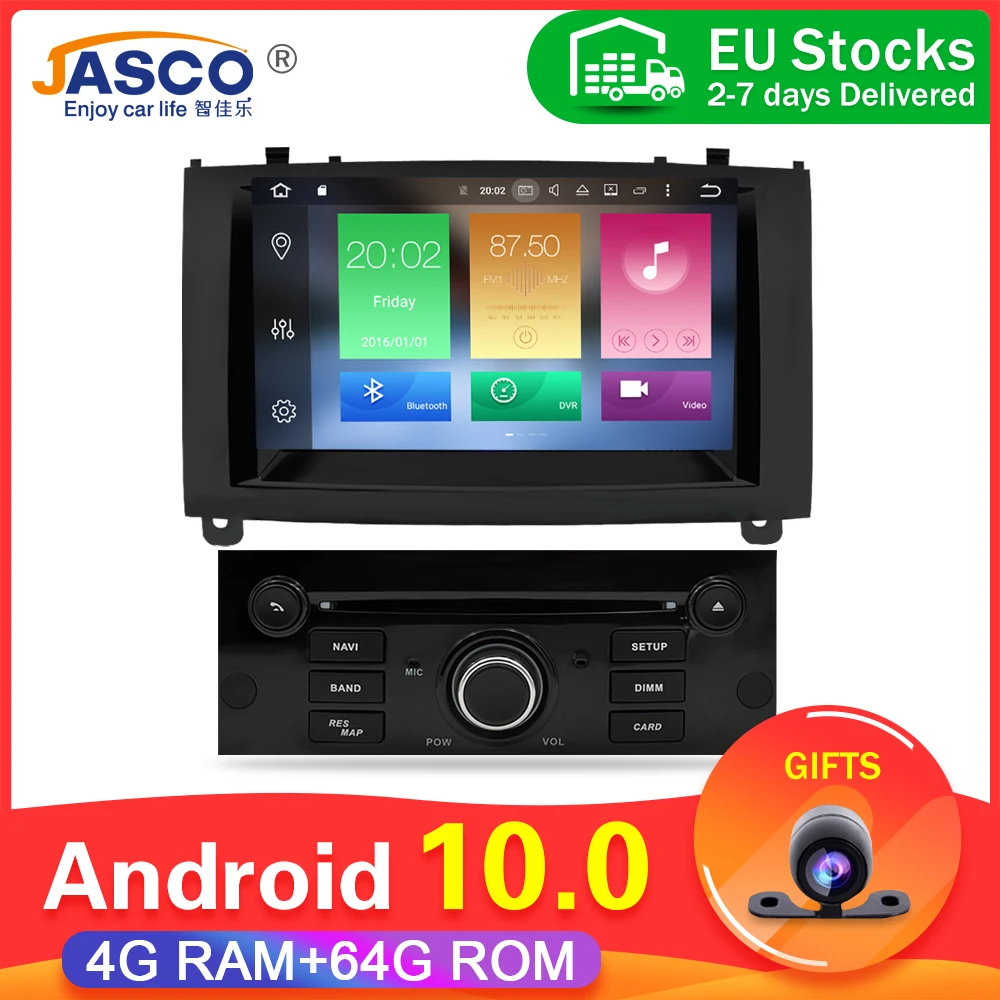 Android 10 0 4G RAM Авто ГЛОНАСС GPS навигация автомобильный DVD стерео головное устройство