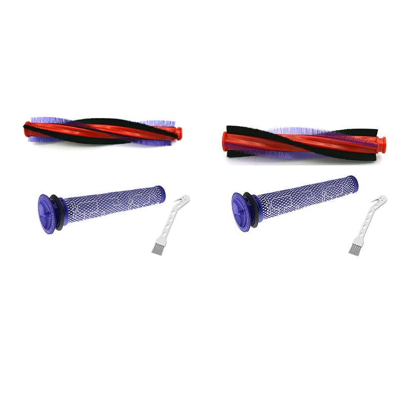 Bristle Brush Roll Filter for Dyson V6 Animal Fluffy Dc59 Dc62 Sv03 Roller Cleaner Assembly Bar | Бытовая техника